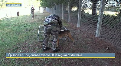 video | Épisode 4 : Une journée avec le 503e régiment du Train