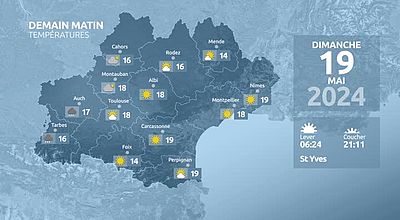 video | Meteo en Occitanie du Samedi 18 mai 2024 à 17 heures