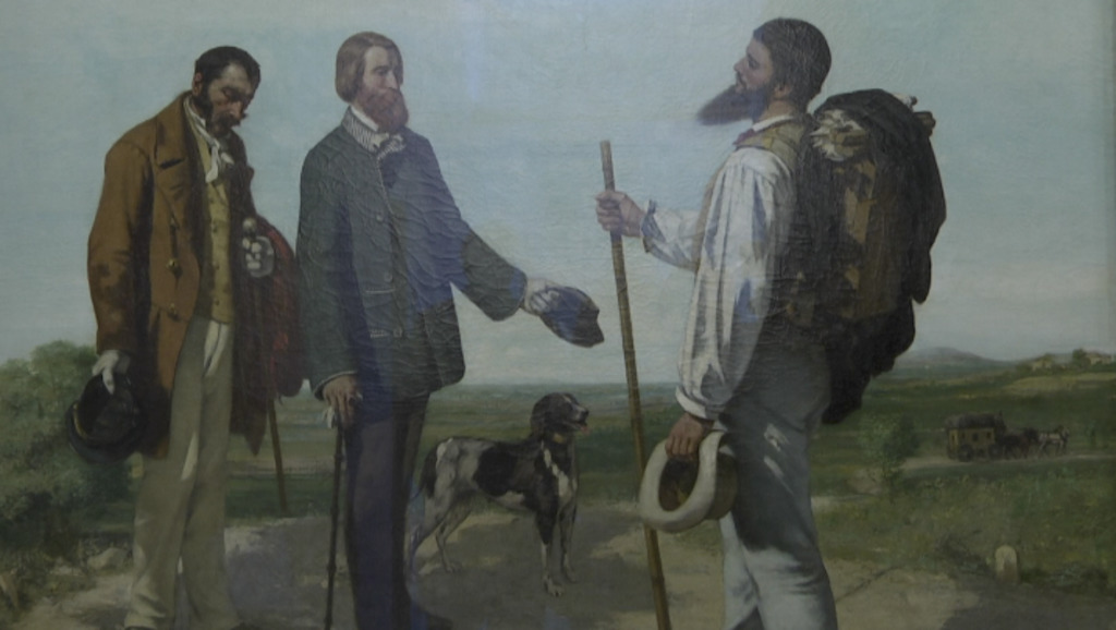 Quand ''La Rencontre'' entre Gustave Courbet et Alfred Bruyas a ...