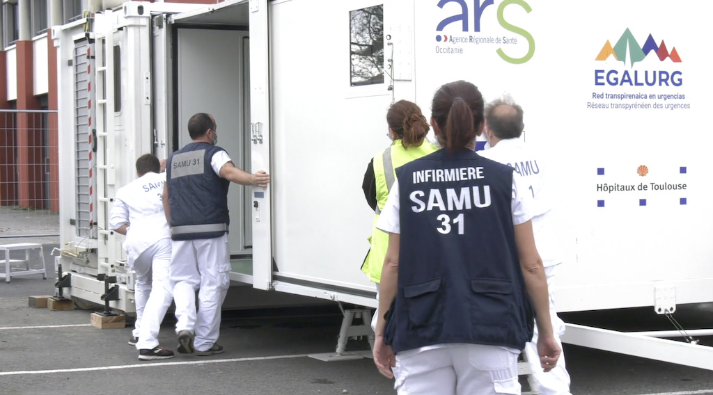 Le SAMU 31 dévoile un hôpital mobile unique au monde
