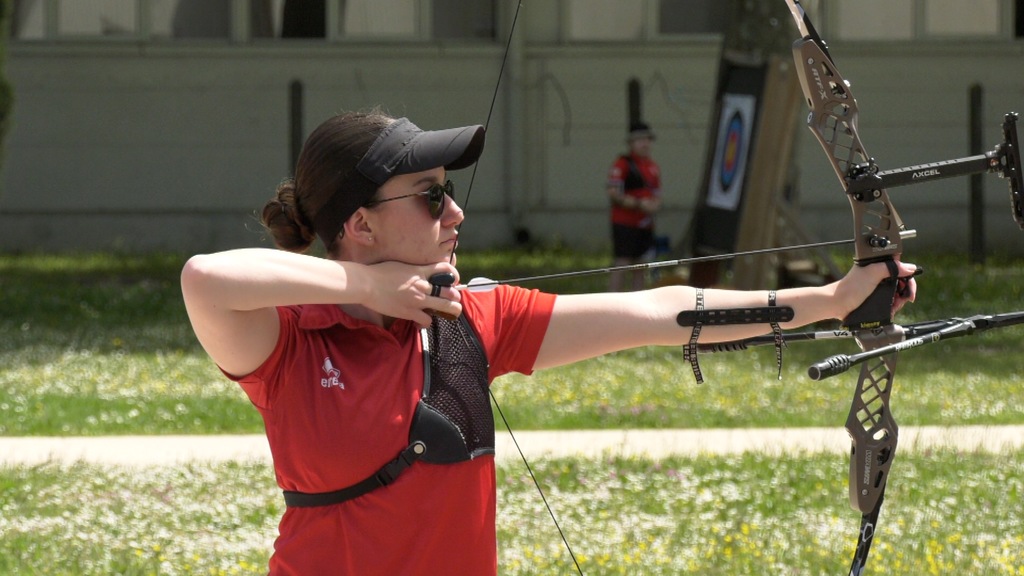 Nîmes : Victoria Sebastian vise les cimes du tir à l’arc mondial