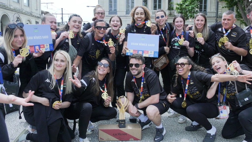 Handball : Victorieuses de La Motte-Servolex, les Nîmoises de l’USAM remportent la Coupe de France fédérale