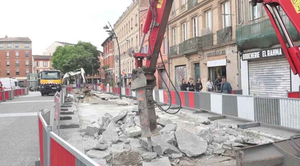 Le chantier du quartier Arnaud-Bernard à Toulouse commence