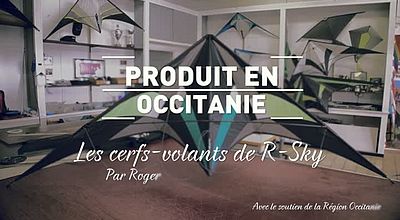 Produit en Occitanie : les cerfs-volants R-Sky