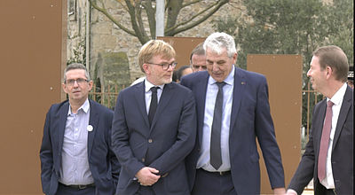 Le ministre de l'Agriculture en visite dans l'Hérault pour sortir de la crise viticole