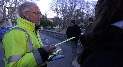 La sécurité routière sensibilise les jeunes au manque de visibilité