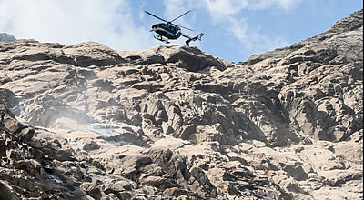 En immersion avec les sauveteurs en montagne