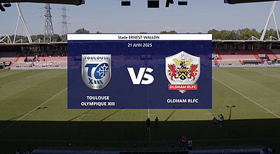 Replay : Toulouse Olympique XIII vs Oldham RLFC