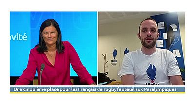 L'invité : Jonathan Hivernat le capitaine de l'équipe de France fauteuil rugby