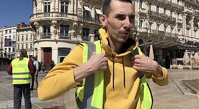 Montpellier : Franck Bernard, l'histoire d'un Gilet jaune pas comme les autres