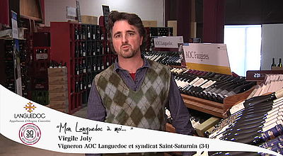 Mon Languedoc à moi : Rencontre avec Virgile Joly, vigneron AOC