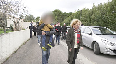 Salles-d'Aude : Le petit Louis est reparti avec son père, encadré par les gendarmes