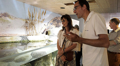 Banyuls sur Mer : La Rectrice visite un partenaire majeur de la future académie de la mer