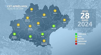 video | Meteo en Occitanie du Jeudi 28 mars 2024 à 11 heures
