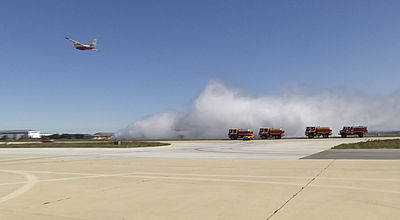 Garons : Les pompiers français, pris en exemple au Salon Aerial Fire Fighting Europe