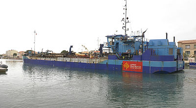 La drague Cap Croisette quitte la Méditerranée après 40 ans de service