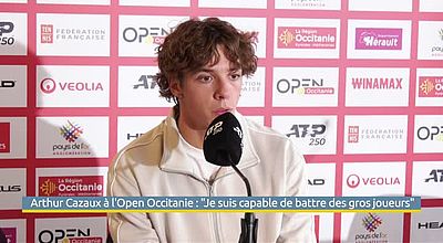 Arthur Cazaux à l'Open Occitanie : "Je suis capable de battre des gros joueurs"