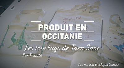 Produit en Occitanie : les tote bags personnalisables de Tarn Sacs