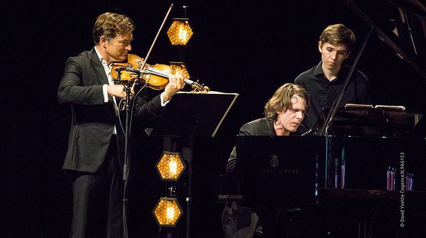 David Fray et Renaud Capuçon jouent Schubert à L'Offrande Musicale 2023