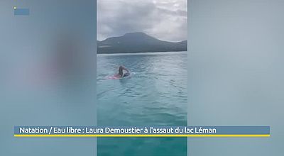 Natation / Eau libre : Laura Demoustier à l'assaut du lac Léman
