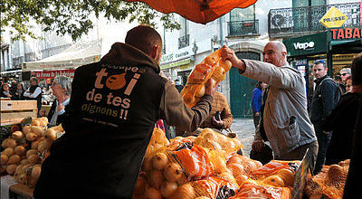 Le Vigan en fête pour la Foire de la pomme et de l'oignon doux des Cévennes