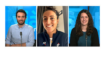video | viàSports du mardi 27 février 2024 avec la nageuse d'eau libre Océane Cassignol