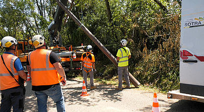 Orages : L'opérateur Orange doit remplacer près 500 poteaux endommagés dans le Tarn-et-Garonne