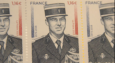Attentats de Trèbes : 705 000 timbres de Arnaud Beltrame en vente