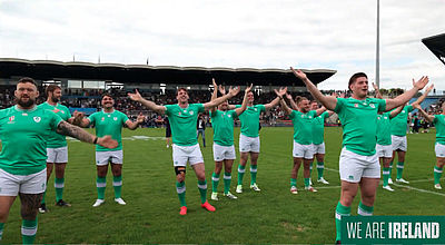 L'Irlande, première nation mondiale, doit assumer son statut de favori