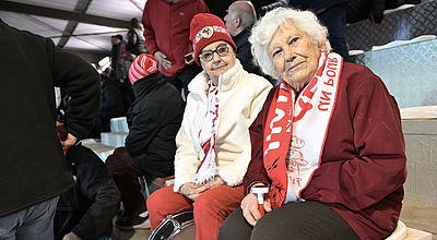 Le derby du Gers Auch-Fleurance avec Simone et Ginette