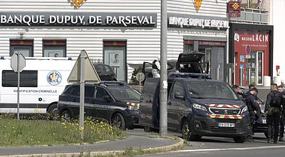 video | Un braquage de banque dans l'Hérault, l'assaillant est décédé