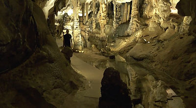 La grotte de Limousis dans l'Aude