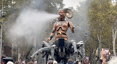 Les machines envahissent la ville de Toulouse pour un spectacle féérique