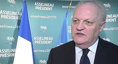 François Asselineau: "Les Français veulent quelqu'un de solide à la barre de l'Etat'