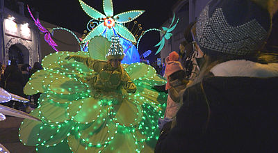 La plus grande parade de Noël d'Occitanie à Aniane fait un carton