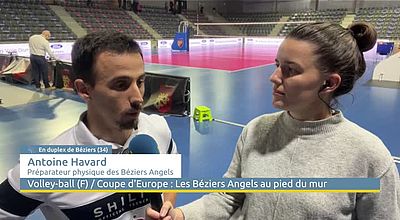 Volley-ball (F) / Coupe d'Europe : Les Béziers Angels au pied du mur
