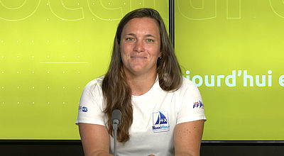 Marion Mortefon Championne du monde de Foil - vice-championne du monde de Slalom