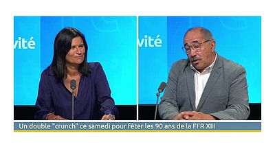 video | Dominique Baloup, Président de la FFRXIII, est notre invité pour évoquer le double "crunch" ce samedi à Toulouse