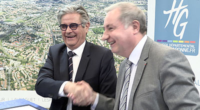 Toulouse : La Métropole et le CD31 signent pour développer le réseau de transport