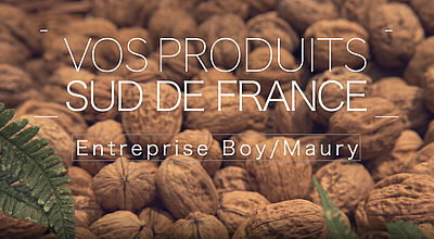Vos produits Sud de France : les noix Boy Maury