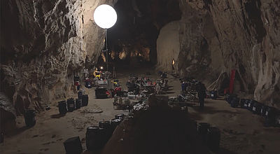 Deux semaines passées dans la Grotte de Lombrives pour créer des œuvres d'art