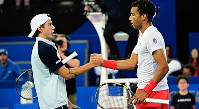 REPLAY Arthur CAZAUX (FRA) vs Felix AUGER-ALIASSIME (CAN)