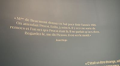 Expo jean hugo au musée fabre 