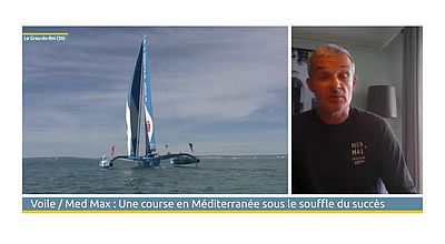 Voile / Med Max : Une course en Méditerranée sous le souffle du succès