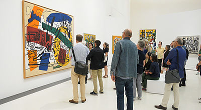 Le peintre Fernand Léger apporte formes et couleurs au musée Soulages