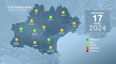 video | Meteo en Occitanie du Mercredi 17 avril 2024 à 11 heures