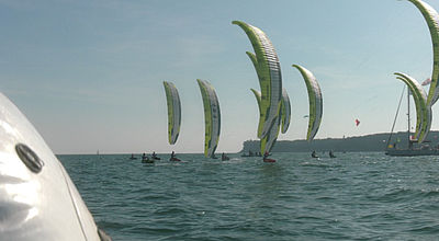 Leucate : Début des championnats de France de kiteboard et wingfoil