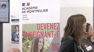 L'académie de Montpellier recrute au salon TAF