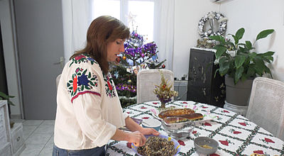 Première célébration de Noël pour les Ukrainiens loin de leur patrie