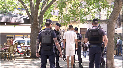 La présence policière renforcée dans l'Écusson de Montpellier pendant 1 mois